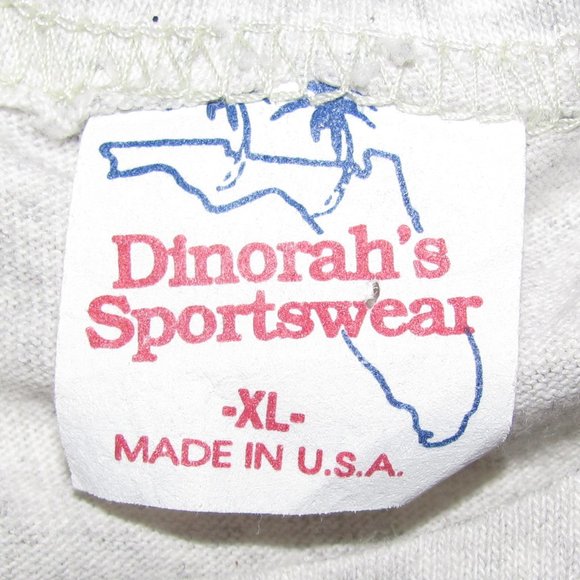 Vintage San Juan Puerto Rico Embroidered Tank Top Size XL Made in USA - Picture 3 of 5